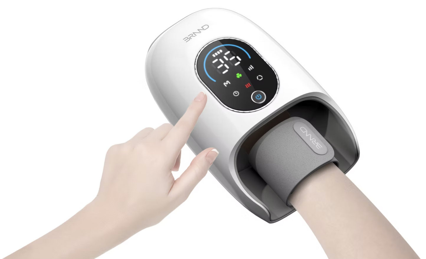Cooling & Heating Cordless Shiatsu Hand-Spa Massage