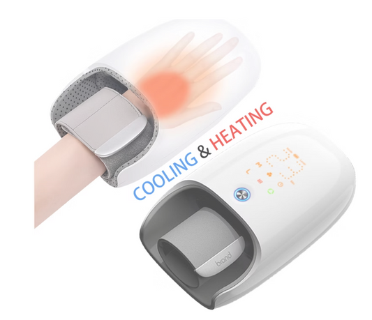 Cooling & Heating Cordless Shiatsu Hand-Spa Massage